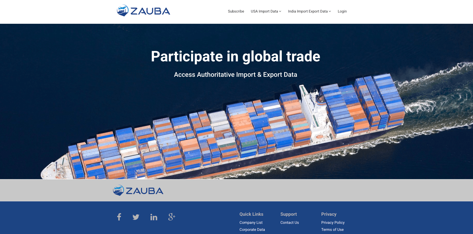 Zauba Data Analytics & Reports